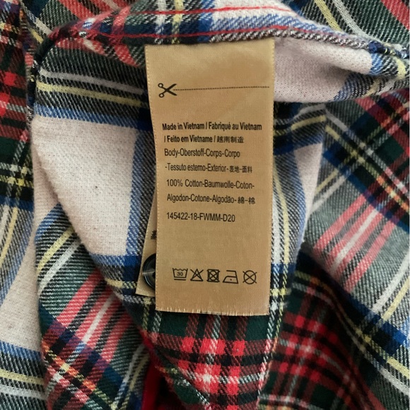 Men’s Maison Scotch & Soda red plaid button down. Perfect for fall ! 🍁🍁🍁 - Picture 10 of 10